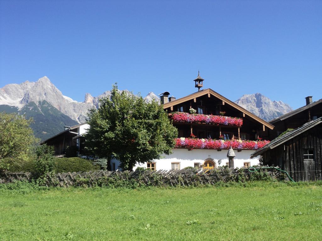 Unterlettlhof Apartman Saalfelden am Steinernen Meer Kültér fotó